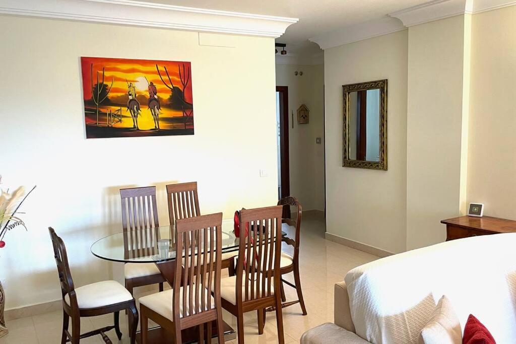 Luxurioese Duplex Ferienwohnung In Sehr Ruhiger Wohnanlage Mit Meerblick Эль-Пальмар Экстерьер фото