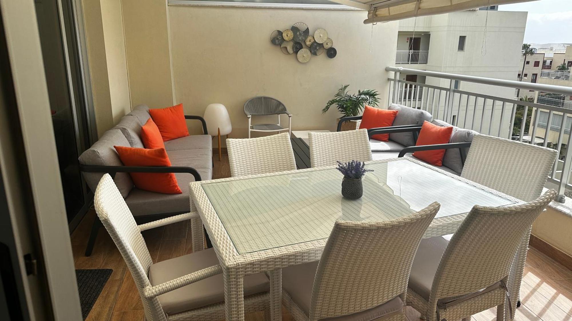 Luxurioese Duplex Ferienwohnung In Sehr Ruhiger Wohnanlage Mit Meerblick Эль-Пальмар Экстерьер фото