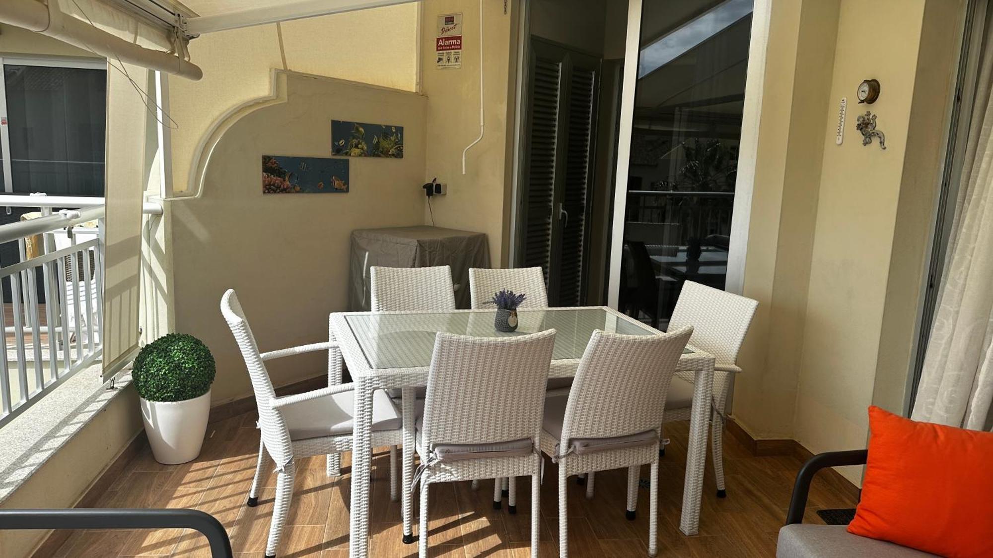 Luxurioese Duplex Ferienwohnung In Sehr Ruhiger Wohnanlage Mit Meerblick Эль-Пальмар Экстерьер фото