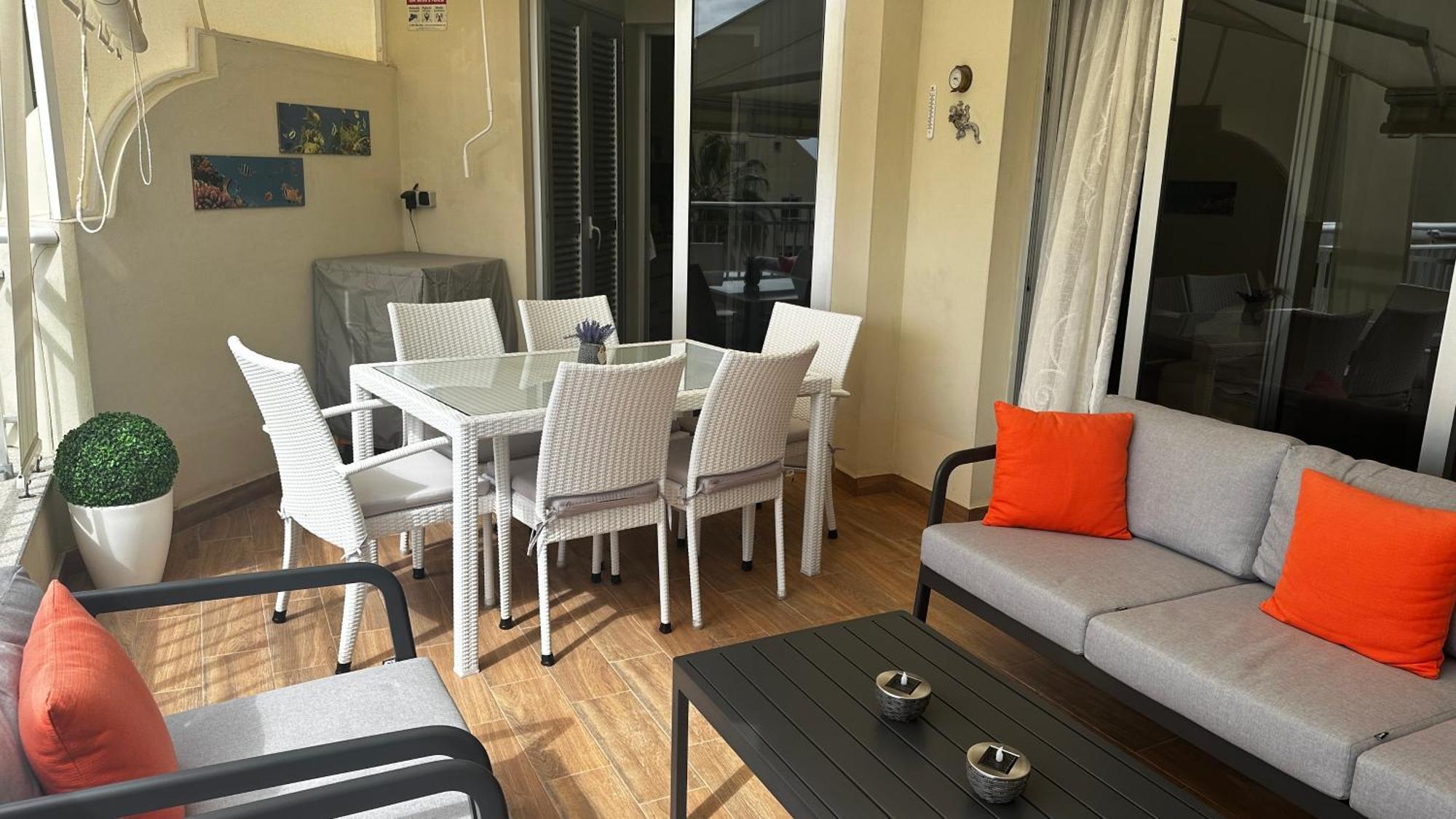 Luxurioese Duplex Ferienwohnung In Sehr Ruhiger Wohnanlage Mit Meerblick Эль-Пальмар Экстерьер фото