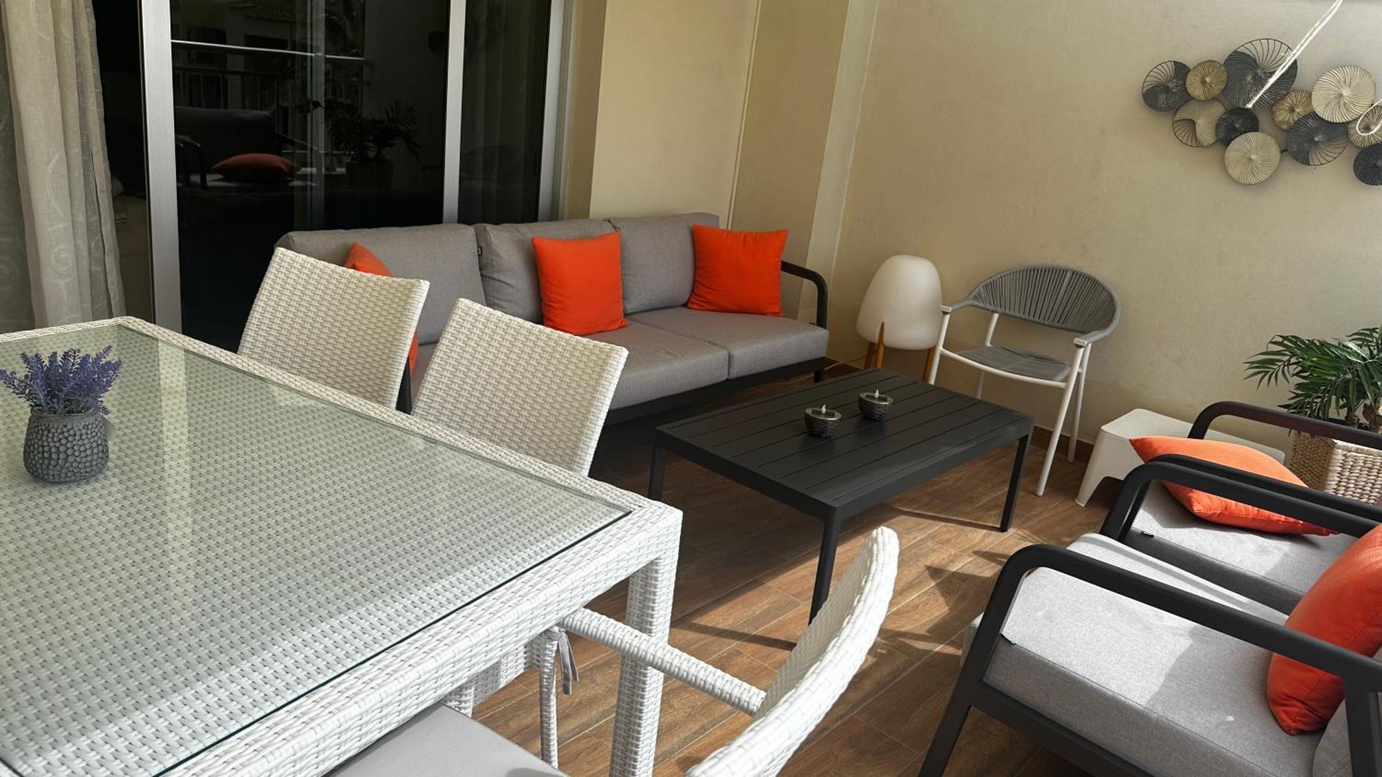 Luxurioese Duplex Ferienwohnung In Sehr Ruhiger Wohnanlage Mit Meerblick Эль-Пальмар Экстерьер фото